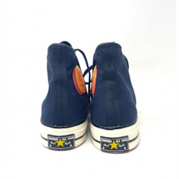 Converse Chuck 70 Shoes Men's HI Obsidian Bold Citron Egret Canvas Size 170491C - Picture 6 of 11